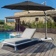 Durable 11ft Patio Offset Umbrella With