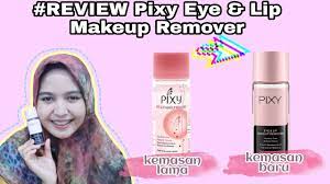 review eye lip makeup remover pixy