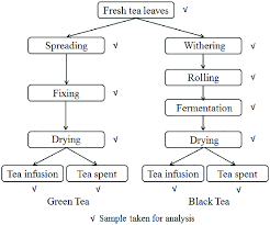 The Flow Chart Of Traditional Manufacturing Process Of Green