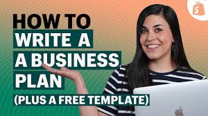 free business plan template and