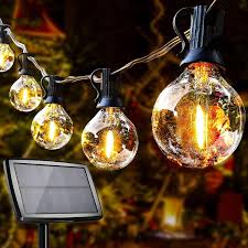 solar string lights outdoor solar