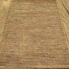 brown universal rugs rectangular jute