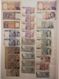 1 banconota da euro 50,00 n. Vedo Le Tue Lire Facsimile E Rilancio Con Le Mie Originali Italy
