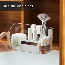 clear makeup storage organizer small