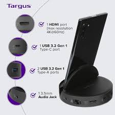 targus universal usb c phone dock
