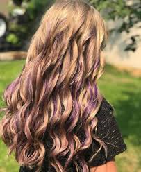 Set of 4 plum burgundy wine galaxy oil slick clip in hair extensions, ombre mermaid hair, human hair extensions, hair weave, unicorn hair. Light Brown Hair With Plum Highlights Novocom Top