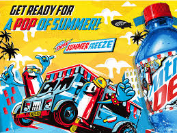 chill out with mtn dew summer freeze