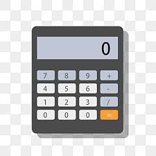 black calculator png vector psd and