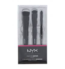 nyx ready set contour brush set