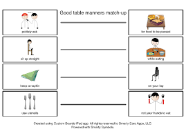 teaching good table manners for better