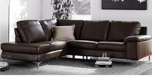 stainless steel leather sectional sofa