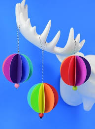 paper christmas ornaments dream a