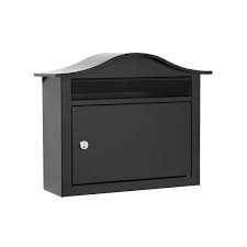 Black Locking Mailbox 2550b 10