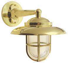 Nautical Outdoor Wall Sconce Solid