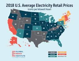Average Electricity Retail Prices Global Energy Institute