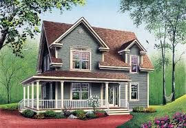 Plan 65147 Farmhouse Style With 3 Bed