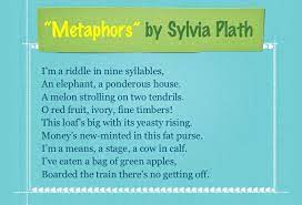 exles of metaphoric poems format