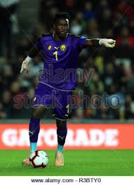 Born in nkol ngok, onana joined fc barcelona in 2010, aged 13, after starting out at samuel eto'o foundation. Cameroon Goalkeeper Andre Onana Stock Photo Alamy