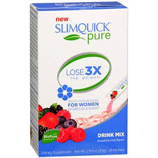 Slimquick Ultra Fat Burner Packets Mixed Berries 26 Each