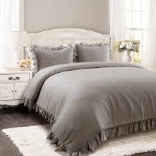 lush decor reyna comforter gray 3 piece