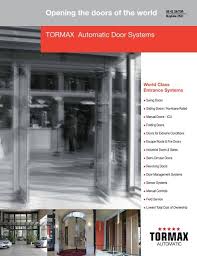 Tormax Automatic