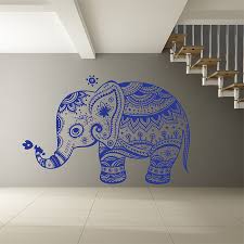 Thai Elephant Tattoo Vinyl Wall Art Decal