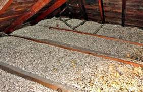 asbestos attic insulation in your house