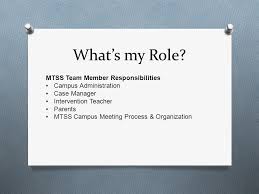 Multi Tier System Of Support Mtss Objective By The End Of