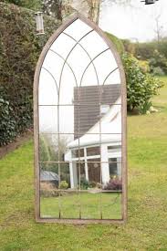 Dorset Rustic Arch Large Garden Mirror