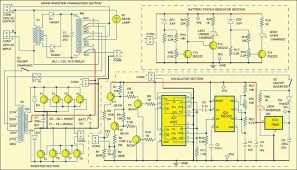 It is a simple inverter circuit. Mini Offline Ups Detailed Circuit Diagram Available