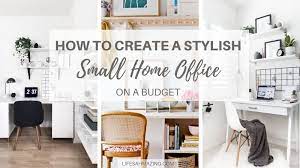 small home office on a budget