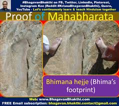 proof of mahabharata pandavas