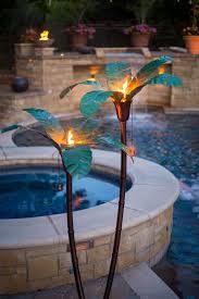 Desert Steel Asher Palm Torches For A