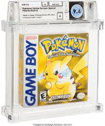 Pokémon Yellow Version: Special Pikachu Edition - Wata 9.6 A Sealed | Lot  #28143