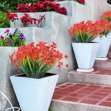 Artificial Flowers Outdoor Uv Resistant