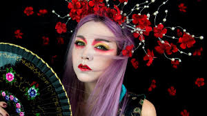modern geisha make up look you