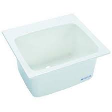 Mustee Utility Sink 13 3 4 In H 25 In