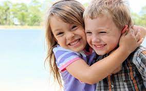 Children Love Hug Wallpaper Cute Child ...