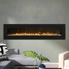 Clihome Flame 72 In Wall Mounted