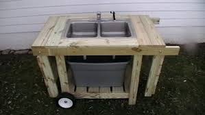 mobile garden sink diy projects for
