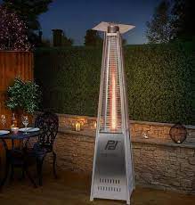 Stainless Steel Gas Pyramid Patio Heater