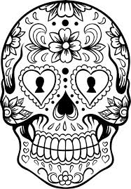 Supercoloring.com is a super fun for all ages: Sugar Skulls Coloring Pagesfor Teens Skull Coloring Pages Skull Cool Coloring Pages