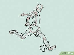 4 ways to draw soccer players wikihow
