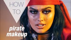 pirate halloween how to makeup