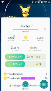 It evolves into pikachu when leveled up with high friendship, which evolves into raichu when exposed to a thunder stone. Pichu Without Ash Hat Pokemon Go Wiki Gamepress