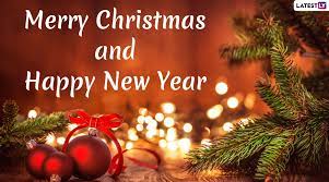 merry christmas and happy new year 2020