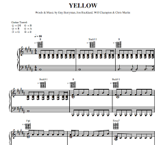 Free sheet music easy piano moonlight sonata beethoven created date: Coldplay Yellow Free Sheet Music Pdf For Piano The Piano Notes