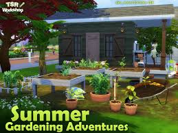 the sims resource summer gardening