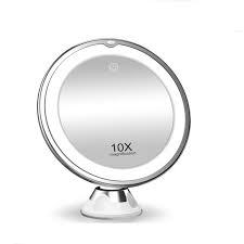 led lighted travel makeup mirrors