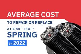 replace a garage door spring in 2022